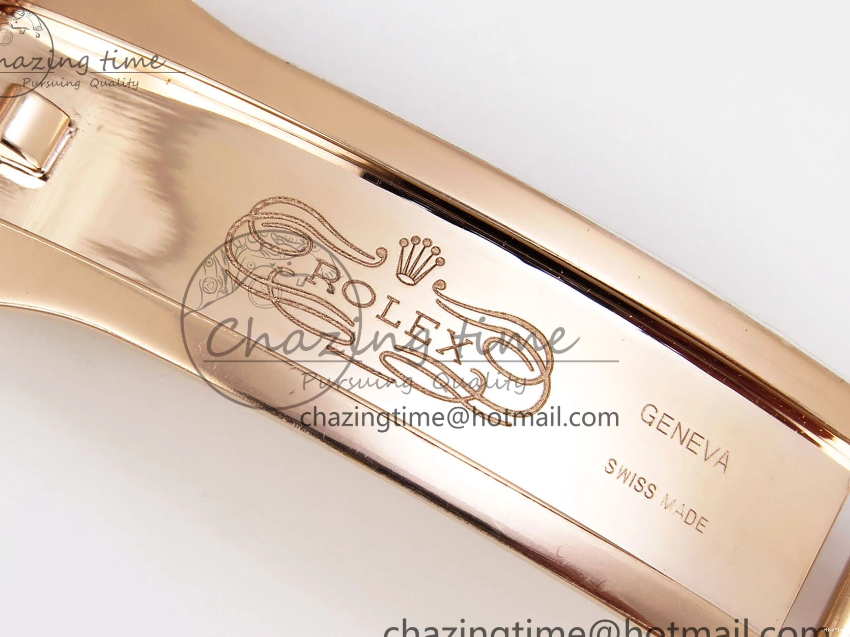 MiroTime 0111 DAYTONA 116505 RG OMF BEST EDITION BLACK RG DIAL ON RG BRACELET A7750 (SLIM MOVEMENT) Trendsetting 1797